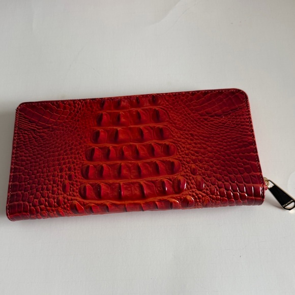 Brahmin- Skyler - Retired Radiant Red Melbourne Genuine Leather- NWT - Picture 9 of 10